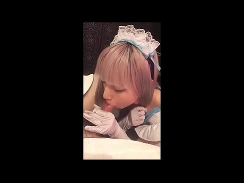 ❤️ Japoński Idol [mayuka], kostium francuskiej pokojówki, część 1, obciąganie i walenie konia z balsamem Porn video at us ☑